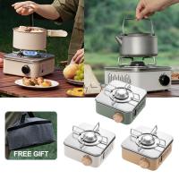 Mini campin como estufa, quemador de butano portátil para picnic VIE, parrilla para barbacoa, cocina para alimentos, estufa de supervivencia al aire libre con lihtin - details 0