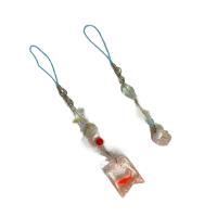 Cordón para teléfono Goldfish Y2k, estilo océano, hecho a mano, correa para teléfono, abalorio para teléfono, cadena para móvil con cuentas Kawaii, llavero para bolso - details 0