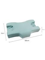 Almohada de Belleza Ortopédica Almohada de Algodón de Memoria de Recrecimiento Lento para Hotel y Salón de Belleza Almohada de Cara sin Prensión - details 0