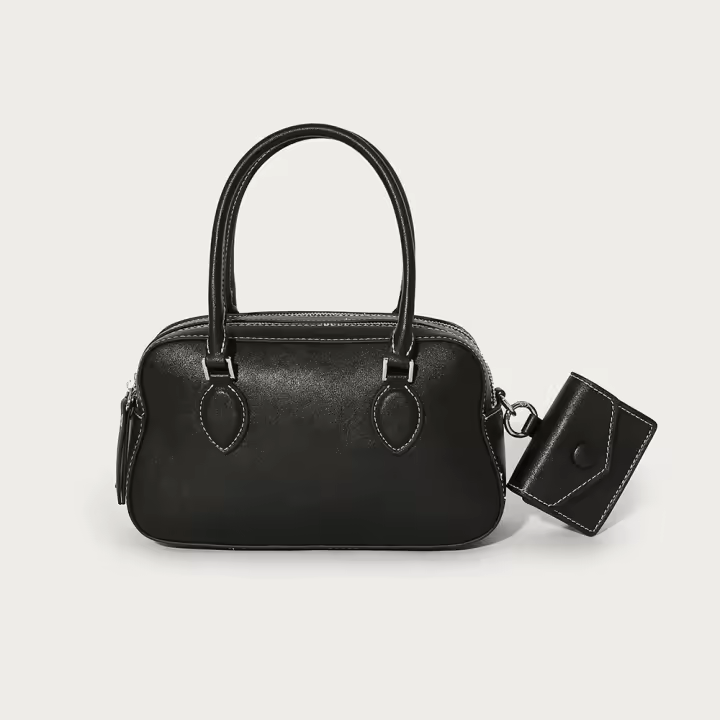 Bolso nuevo de moda, versátil, de gran capacidad, bolso de hombro informal, bolso retro para mujer. - 1