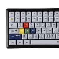 Limpiamarcas de 143 teclas, perfil de cereza PBT grueso, estilo de juego, tinte-Sub, adecuado para interruptores MX, teclado nical dividido - details 2