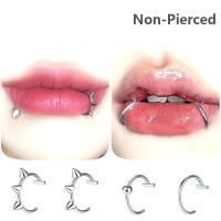 Anillo de Nariz de Acero Inoxidable Estilo Pendiente de Septum para Mujeres - details 0