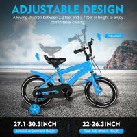 Bicicleta para Niños de 14 Pulgadas Pedal Bicicleta para Niños y Niñas de 3-6 Años - details 0