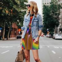 Vestido veraniego suelto personalizado H-Fine e Album S-Styles con estampado de bolsillo, vestido sin mangas para mujer para vacaciones en la playa - details 150