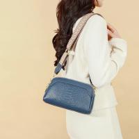 Bolso de hombro de cuero genuino para mujer, bandolera de cuero de vaca sólida de alta calidad, de diseñador - details 3