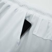 Pantalones cortos para correr para hombre, shorts 2 en 1 de secado rápido para gimnasio, entrenamiento, Fitness, trotar, Verano - details 4