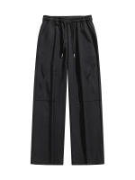 Pantalones casuales de primavera y otoño 2025 para hombre, pantalones anchos de marca Ins, versátiles y drapeados de pierna recta. - details 1