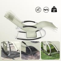 jardín Mecedora con reposapiés Tumbona ergonómica Negro OGS28-SCHx2 ES - details 120