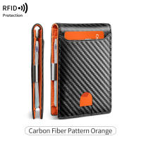 Cartera Minimalista Para Hombre Con Bloqueo RFID Portátil Gran Capacidad 11 Tarjetas Color Sólido Soporte Para Tarjetas De Crédito - details 14