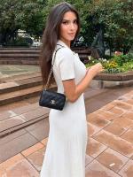 TARUXY-Vestidos largos ajustados de punto para mujer, vestidos largos informales holgados de cintura alta con temperamento elegante para otoño - details 23