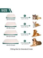 Colchoneta lavable con cremallera para mascotas, colchón para dormir, cojín para perros pequeños y medianos - details 0