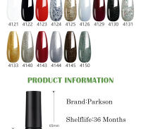 Parkson-Conjunto de botellas de esmalte de Gel semipermanente, laca LED UV desnuda, purpurina de larga duración, manicura, 8ml, 30 unidades por Set - details 6