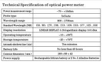 Kit de herramientas de probador de Cable de fibra óptica FTTH (opcional), medidor de potencia óptica (OPM -70 ~ + 10dBm) y Localizador Visual de Fallas (30/1/10/20/50mw VFL) - details 9