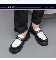 Zapatos de cuero de alta calidad para hombres, fáciles de usar para jóvenes, zapatos de vestir de gran tamaño y nuevo diseño de zapatos Oxford - details 9