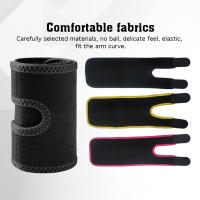 Banda para el sudor de neopreno para mujer, recortador de brazo, adelgazador de brazo, moldeador de brazo, quemador de grasa, brazaletes deportivos - details 4