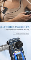 Receptor de Audio con Bluetooth 5,3, transmisor de música estéreo, llamada manos libres, conector AUX de 3,5 MM, adaptador inalámbrico USB Dongle para TV, PC, Kit de coche - details 7