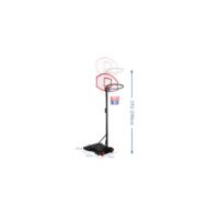 Deuba Canasta de Baloncesto Soporte Ruedas Infantil Adultos Altura Ajustable 257-305cm Regalo Juego - details 5