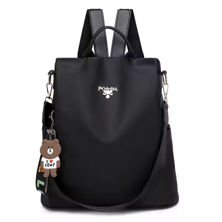 Shoufeistore Mochipa Multifuncional Antirrobo De Gran Capacidad Estilo Floral Correa Hombre Arcuada - 1