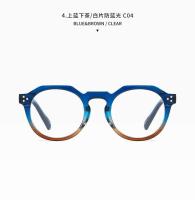 Nuevas gafas de ordenador para hombre y mujer para 2023, retro con luz azul - details 13