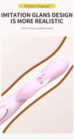 Sile-varilla de vibración de cabeza de ciervo de doble vibración para adultos, productos sexuales para mujeres, dispositivo de masturbación divertido para enchufar en la habitación - details 5