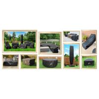 Kipiea Funda para Muebles de Jardín en Forma de L, Fundas Sofá Jardin Exterior Impermeable, 420D Tela Oxford Funda Protectora Sofá Exterior en L, Resistente al Viento, Anti-UV (288x224x85x78/61cm) - details 0