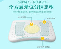 Almohada con forma de bebé Almohada de bebé de espuma de memoria de rebote lento0-3Almohada Universal para niños - details 2