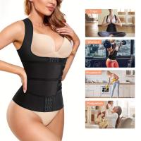 Chaleco De Entrenamiento De Cintura Para Mujer, Cinturón Recortador De Corsé, Moldeador De Cuerpo Adelgazante, Faja De Control - details 2