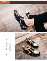 MEIJIANA nuevos zapatos de boda de talla grande antideslizantes y de cuero para mujer, zapatos de boda informales de lujo a la moda para hombre - details 0