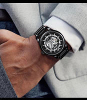 Reloj hueco para hombre, reloj mecánico de moda, impermeable, luminoso, automático - details 6