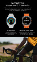 2025 Nuevo reloj BW ultra 4G Smartwatch 32GB de memoria Conexión WIFI Tarjeta SIM 200W Cámara giratoria extraíble Posicionamiento GPS Detección de frecuencia cardíaca AMOLED Smartwatch para Android Samsung - details 9