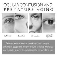 Jaysuing crema reafirmante para ojos hidratante que reafirma instantáneamente la piel debajo de los ojos reduce la hinchazón de los ojos bolsa para los ojos desvanece las líneas finas - details 7