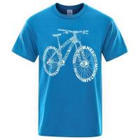 Camisetas con estampado divertido para hombre, camiseta de montaña para hombre, camisetas de manga corta transpirables de verano - details 6