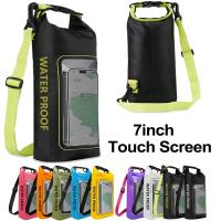 Bolsa de Almacenamiento Impermeable para Deportes al Aire Libre Bolsa de Mochila para Kayak, Trekking, Surf, Navegación Marca Touch Screen 2L 5L - details 2