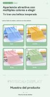 Juego de Toallas de 4 Piezas, Fibra de bambú,Antibacteriano,Desodorante,Suave and absorbente para baño, Ducha, y Uso Diario - details 7