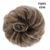 Extensiones de cabello para mujer, peluca Retro para Cosplay, peluca para discoteca y Bar, coleteros sintéticos, moño de pelo desordenado, piezas de cabello postizas - details 27