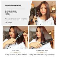 Liso Radiante de Cerámica Profesional Hierro Plano de Turmalina para Todos los Tipos de Cabello - details 7