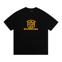 2025 Camisas casuales básicas de moda de verano, camisetas holgadas de algodón puro para hombres y nuevas camisas de manga corta para parejas con estampados de logotipos en la parte delantera - details 0