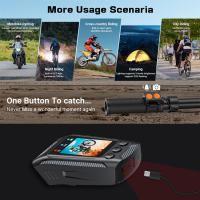 Cámara de Acción 4K 60FPS Impermeable, Control de Exposición Manual, Estabilización de Imagen Digital para Motocicleta, Bicicleta, Coche Estándar de Comunicación Inalámbrica Bluetooth - details 4