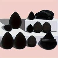 El juego de esponjas multifuncionales de 12 piezas incluye 3 mini cacas para dedos y huevos de belleza - details 5