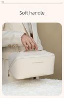 Bolsa de maquillaje de viaje, caja de almacenamiento, organizador de cosméticos, contenedor de plástico para tocador de baño y hogar - details 3