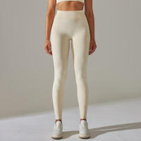 Hamidou-mallas deportivas para mujer, pantalones de Yoga de cintura alta, sin costuras, para correr, Fitness y entrenamiento - details 32