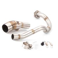 For Honda Forza 300 250 NSS 300 18-21 Motorcycle Full System Exhaust Escape Moto Modify Front Link Pipe Stainless Steel - details 3