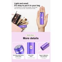 Removedor de vello facial para mujeres, recortador de cejas, pelo de nariz, mini navaja de bikini, moldeador preciso, depiladora recargable portátil para Li - details 5