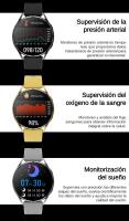 Reloj Inteligente Hombres Mujeres, Smartwatch Redondo de 1.463