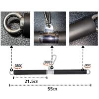 Barra de tracción para entrenamiento de bíceps, accesorios de dispositivo para tirar hacia abajo, recta, equipo de culturismo para gimnasio en casa - details 1