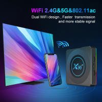 X96 X4 Android 11 TV Box Smart RGB Luz, 4G, 32G, 64G, 5G, Wifi Doble, Youtube HD AV1 Reproductor de Medios 8K - details 3