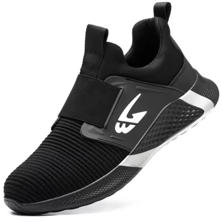 Zapatos De Seguridad Para Hombre Y Mujer 2024 Antipinchazos Y Punta De Acero Zapatillas De Trabajo Industriales Unisex Con Cordones Mesh Suela EVA Talla Verdadera - 1