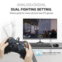 Mando con cable USB para consola Xbox360, Joypad para Win 7/8/10 PC, Mando para Xbox 360 - details 1