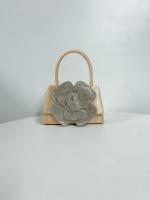 Nuevos bolsos de mujer Celebridad diamantes de imitación brillantes flores rosas Bolso cuadrado pequeño Bolso de banquete Bolso bandolera Bolso de cena - details 13
