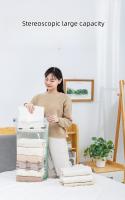 Bolsas de vacío grandes de plástico para almacenamiento de ropa, bolsa vacía de compresión, accesorios de viaje, sin necesidad de bomba - details 1